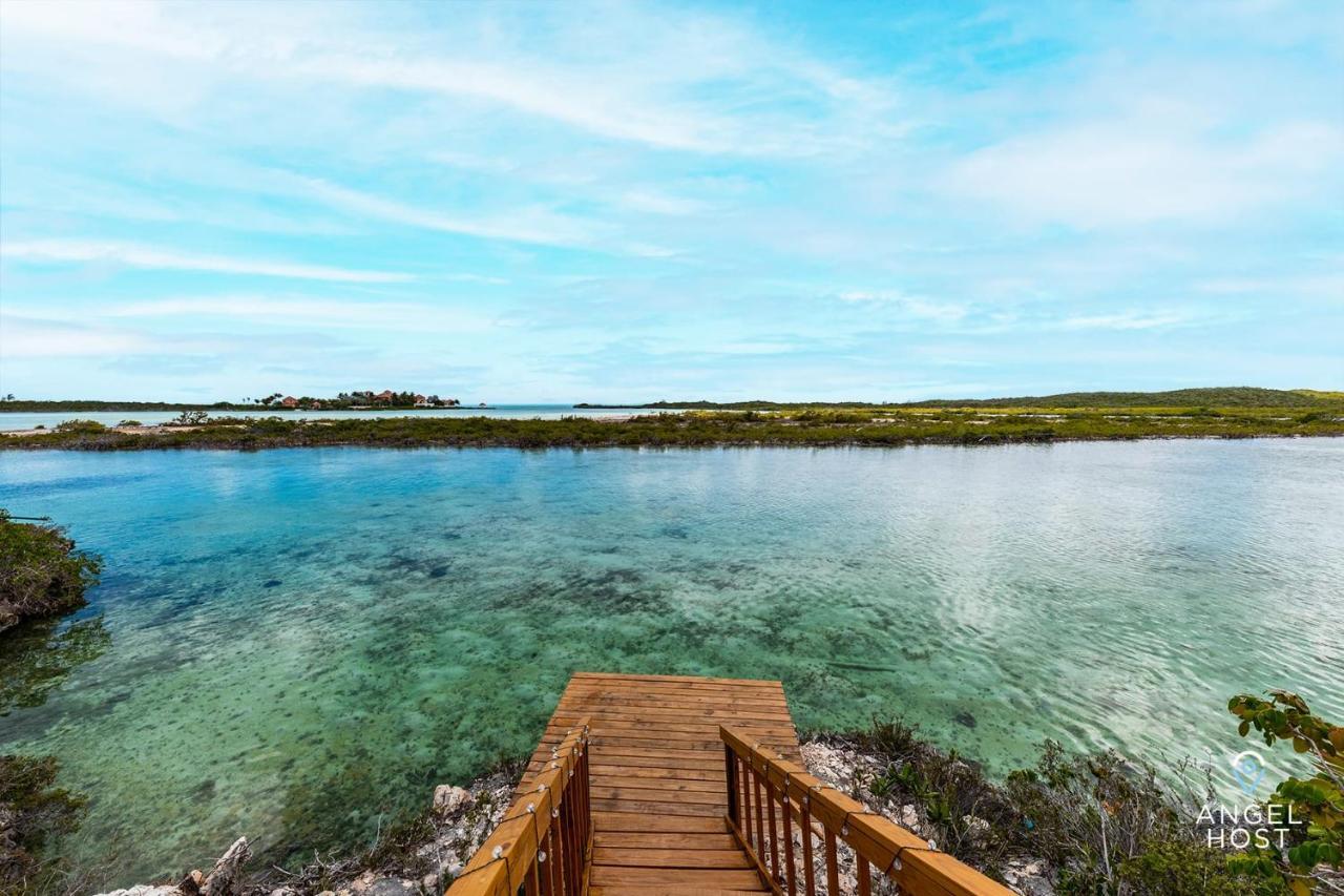 Chalk Sound Beach Residences Near Sapodilla Bay Beach By Angel Host! Taylor Bay Beach Exterior photo